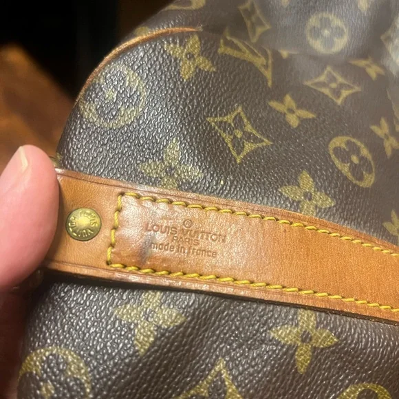 Brown Monogram Loui Vuitton Keepall 50 - Picture 12 of 13